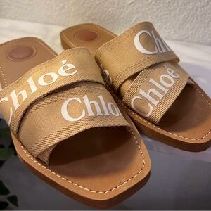 Chloe Tan Sandals